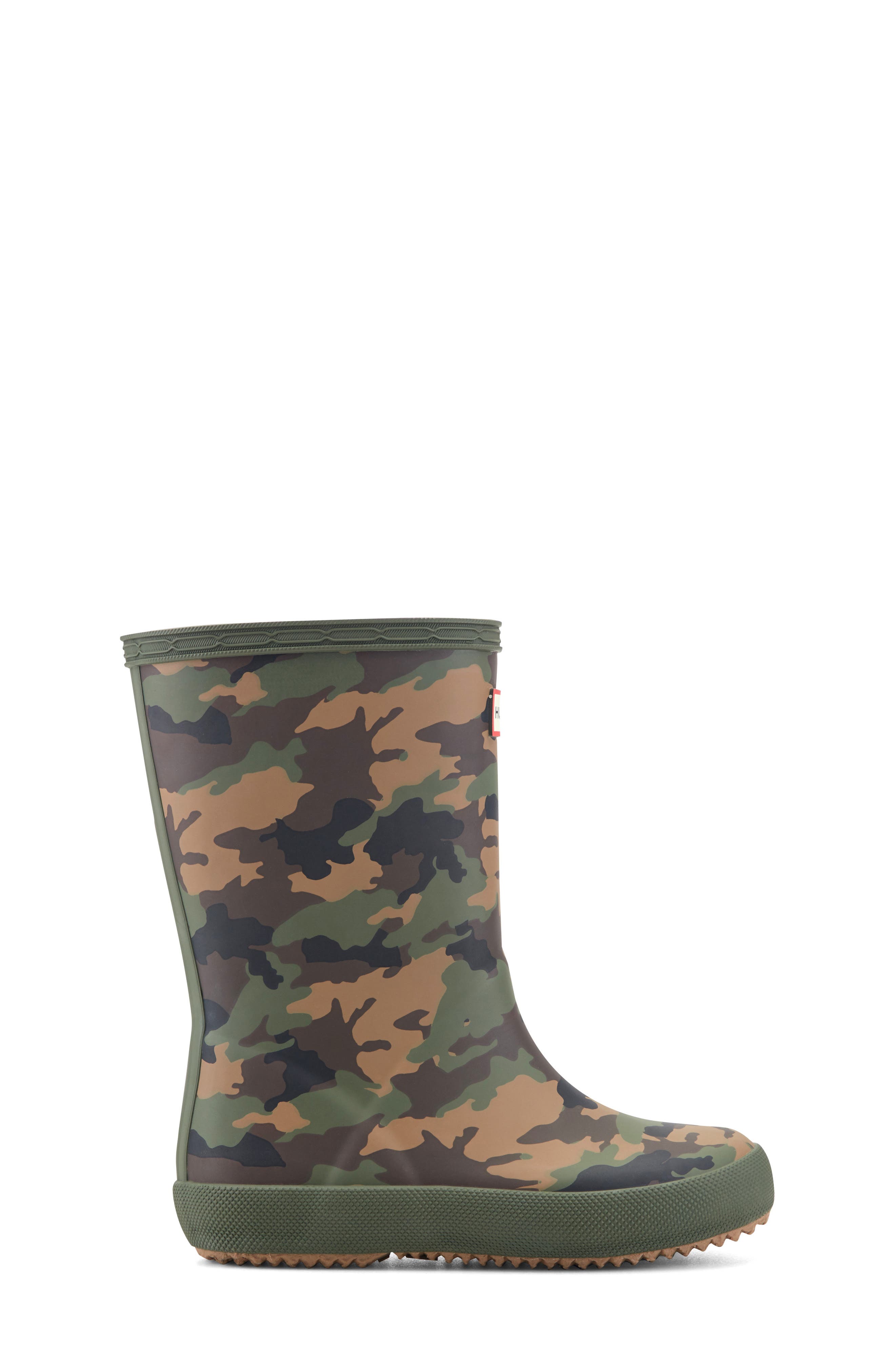 Kids' First Classic Rain Boot, Alternate, color, DARK GREEN 302
