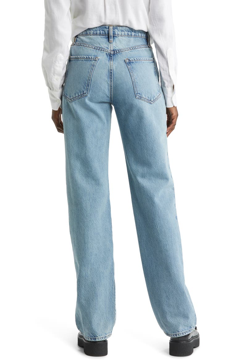 Le Pixie Jane Straight Leg Jeans, Alternate, color, WESTON