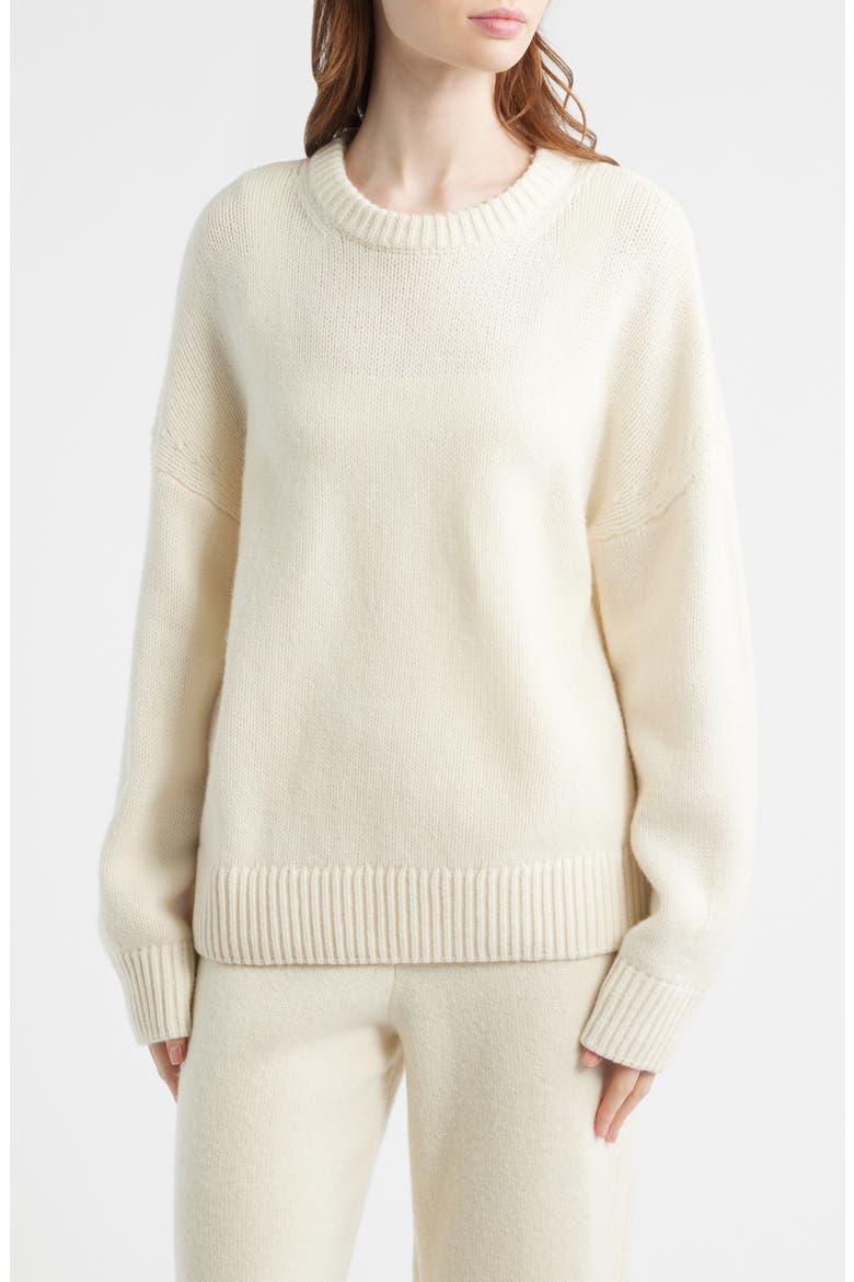 Bear Wool Sweater, Main, color, CREAM