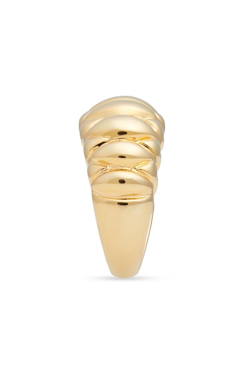 ARGENTO VIVO Textured Dome Ring, Alternate, color, Gold