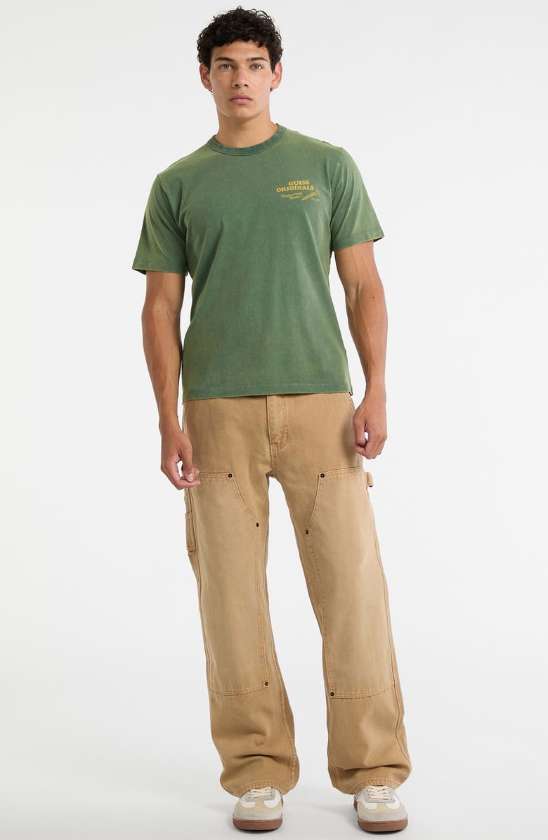 GUESS ORIGINALS Go Hardware Graphic T-Shirt, Alternate, color, Olive