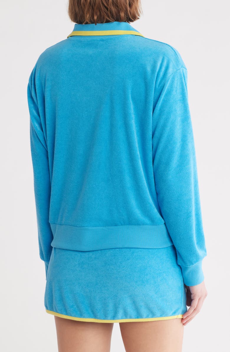 Beach Riot Martina Cover-Up Polo, Alternate, color, 