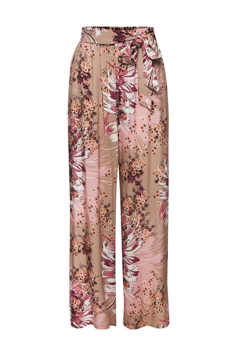 Patterned Pants, Alternate, color, Taupe Berry