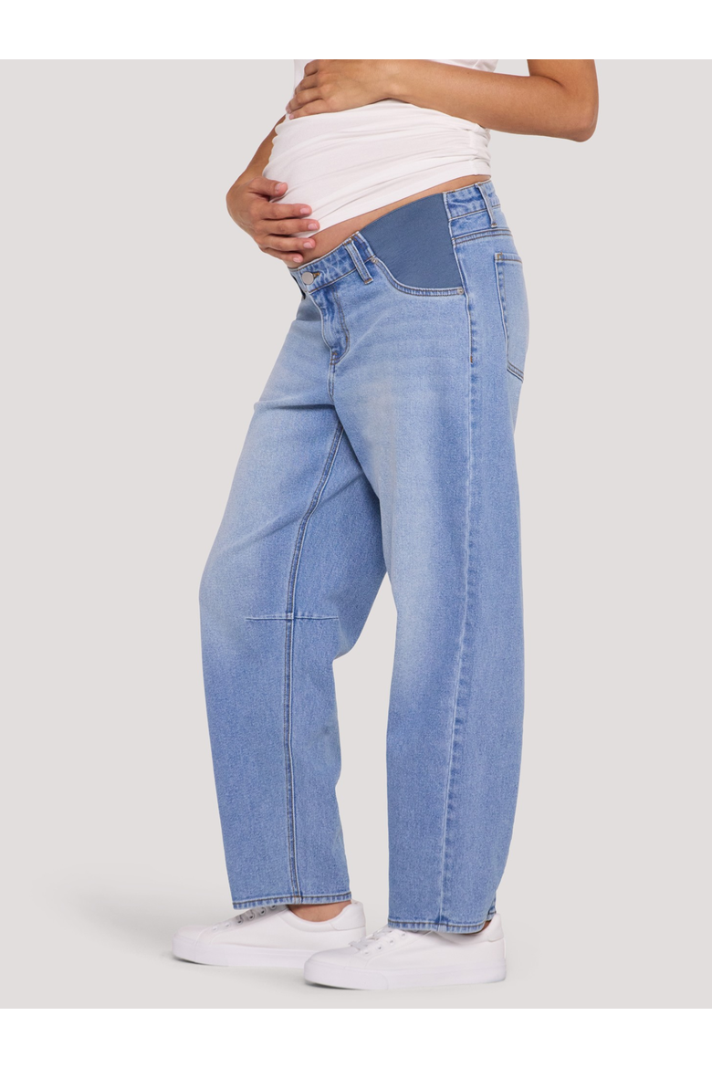 Under the Belly Dart Barrel Leg Jean, Alternate, color, Silver Wash