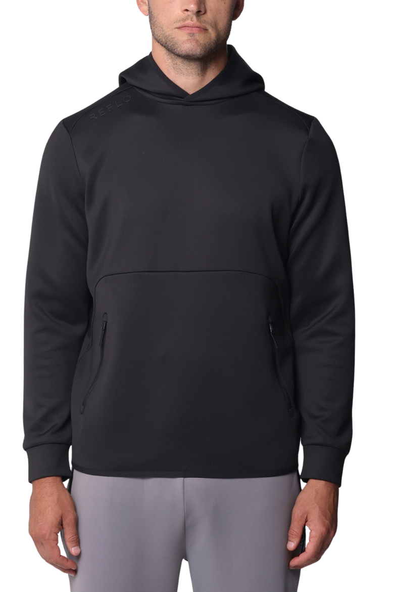 Tarim Recycled Performance Hoodie, Main, color, Black