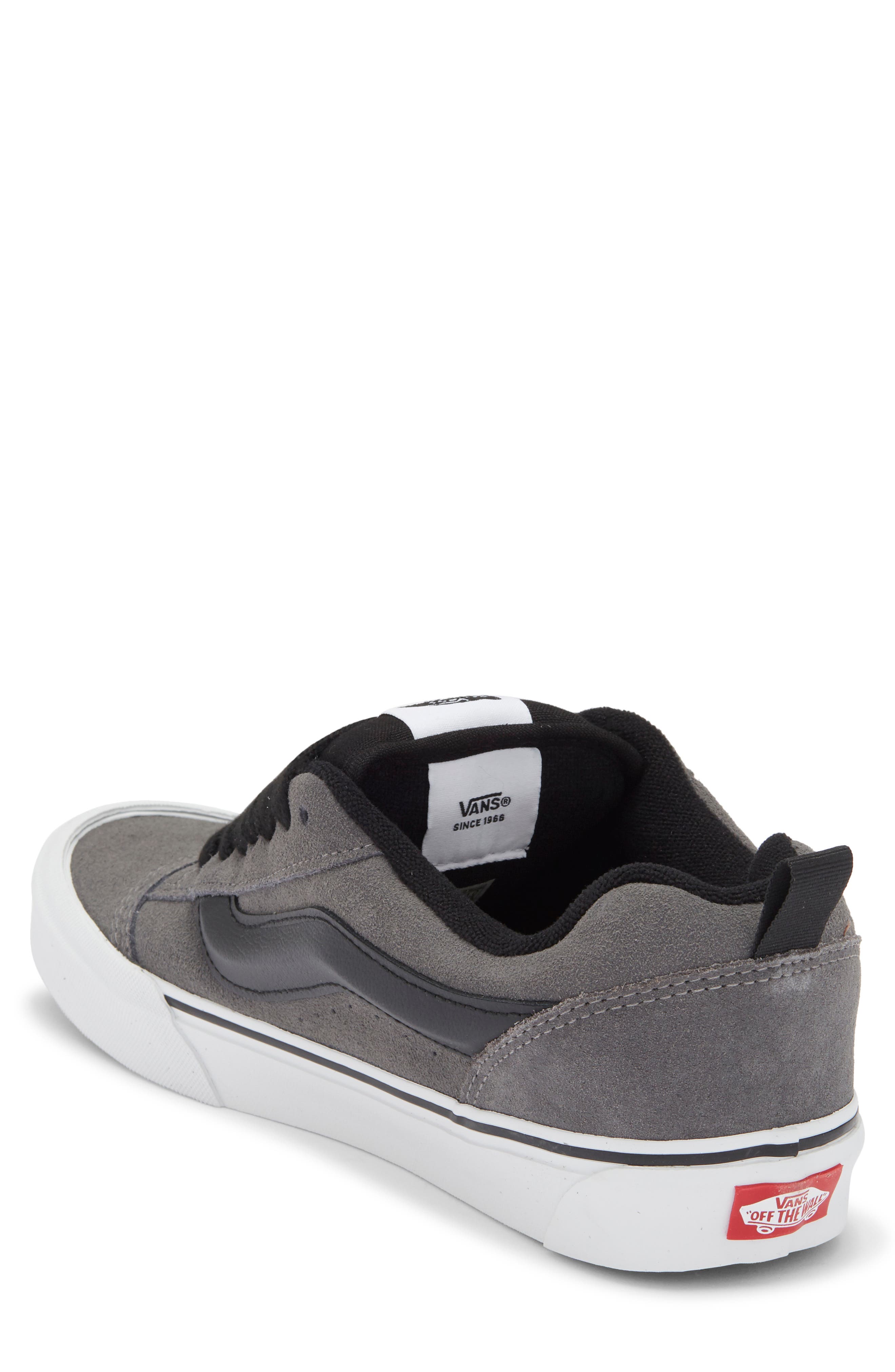 Vans Knu School Color Blocking Sneaker, Alternate, color, Suede Pewter