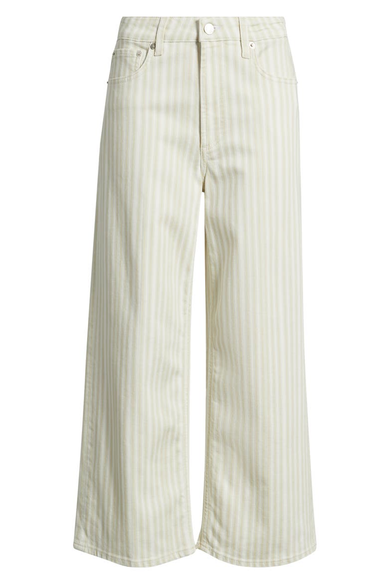 Getty High Waist Crop Wide Leg Jeans, Alternate, color, MALIBU STRIPE