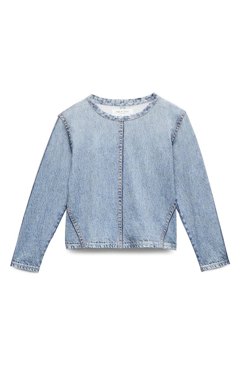 rag & bone Kids' Mini Miramar French Terry T-Shirt, Main, color, Tessa