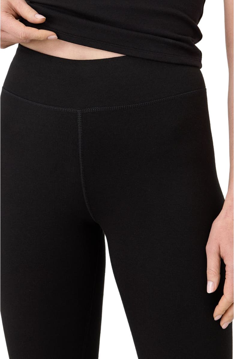 Pact On The Go-To Cropped Legging Made With Organic Cotton, Alternate, color, Black