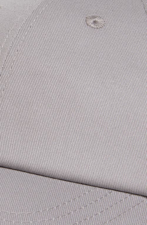 Treasure & Bond Cotton Twill Ball Cap In Grey Alloy