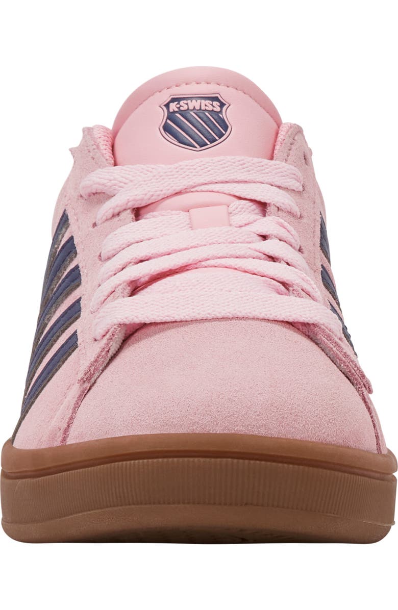 K-Swiss Court Tiebreak II Sneaker, Alternate, color, Orchid Pink/ Blue Ribbon