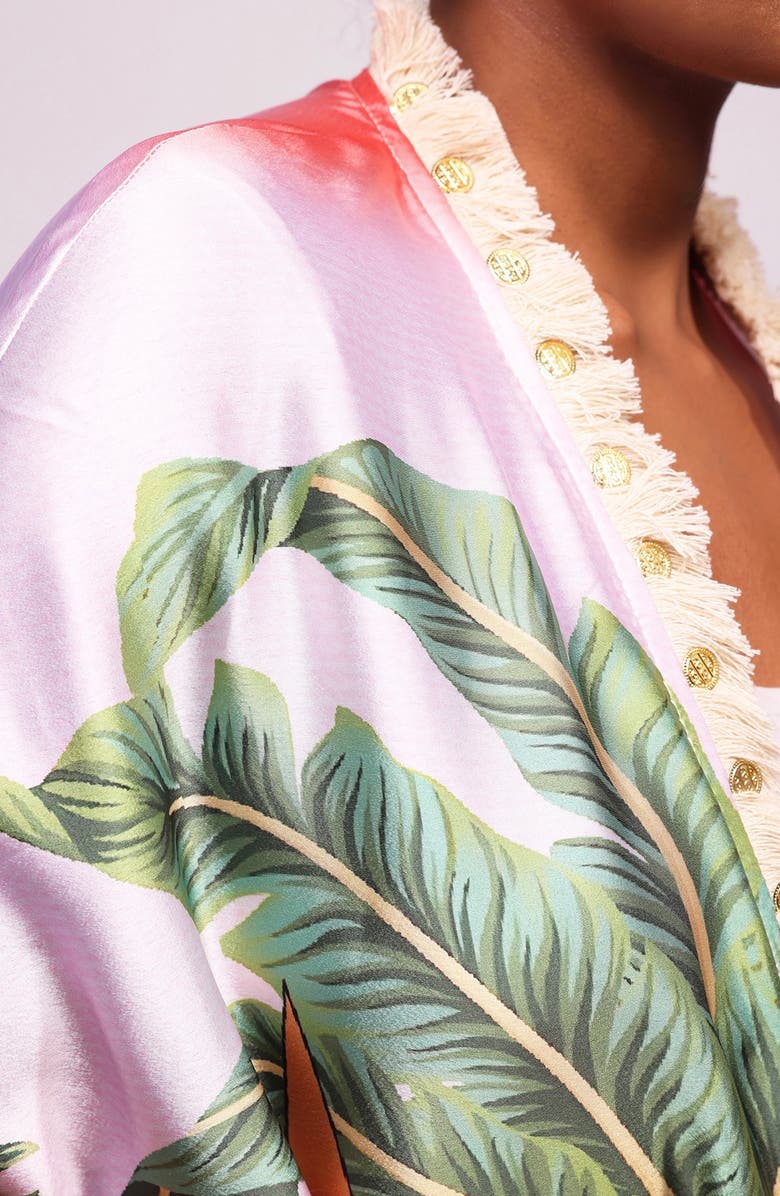 holiCHIC Liyana Reversible Duster, Alternate, color, White