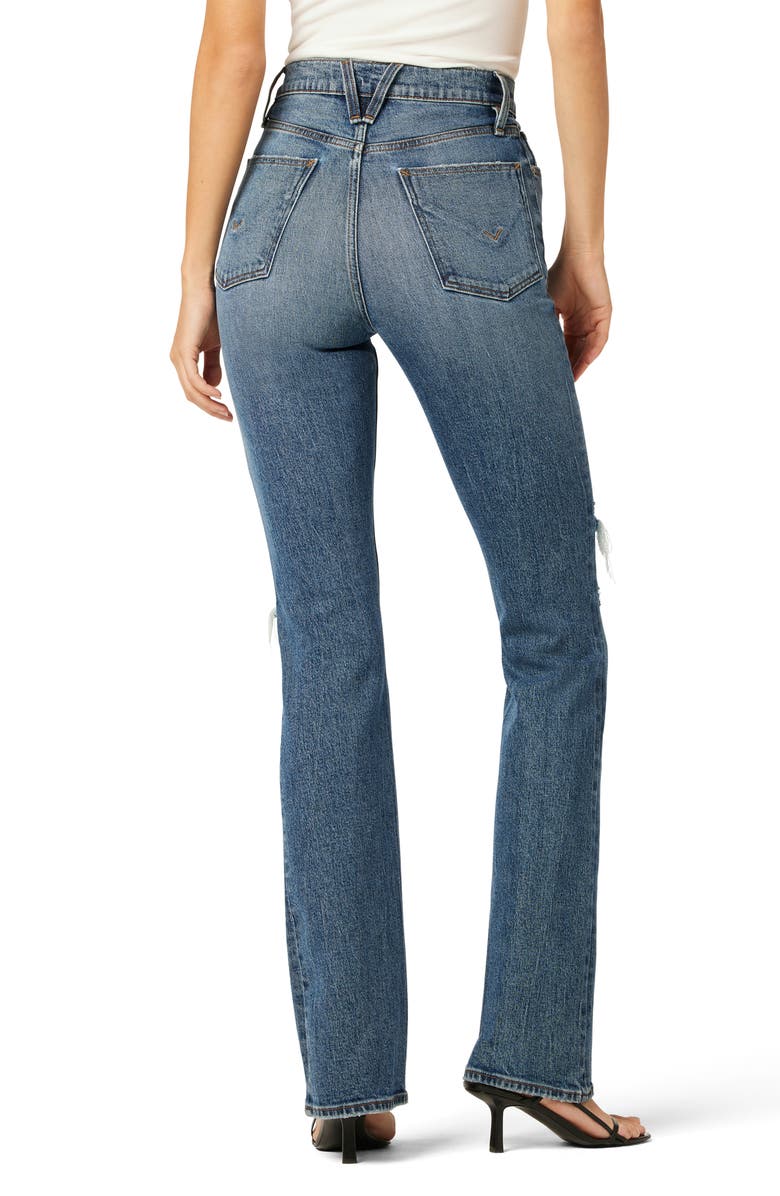 Hudson Jeans Faye Ultrahigh Waist Bootcut Jeans, Alternate, color,