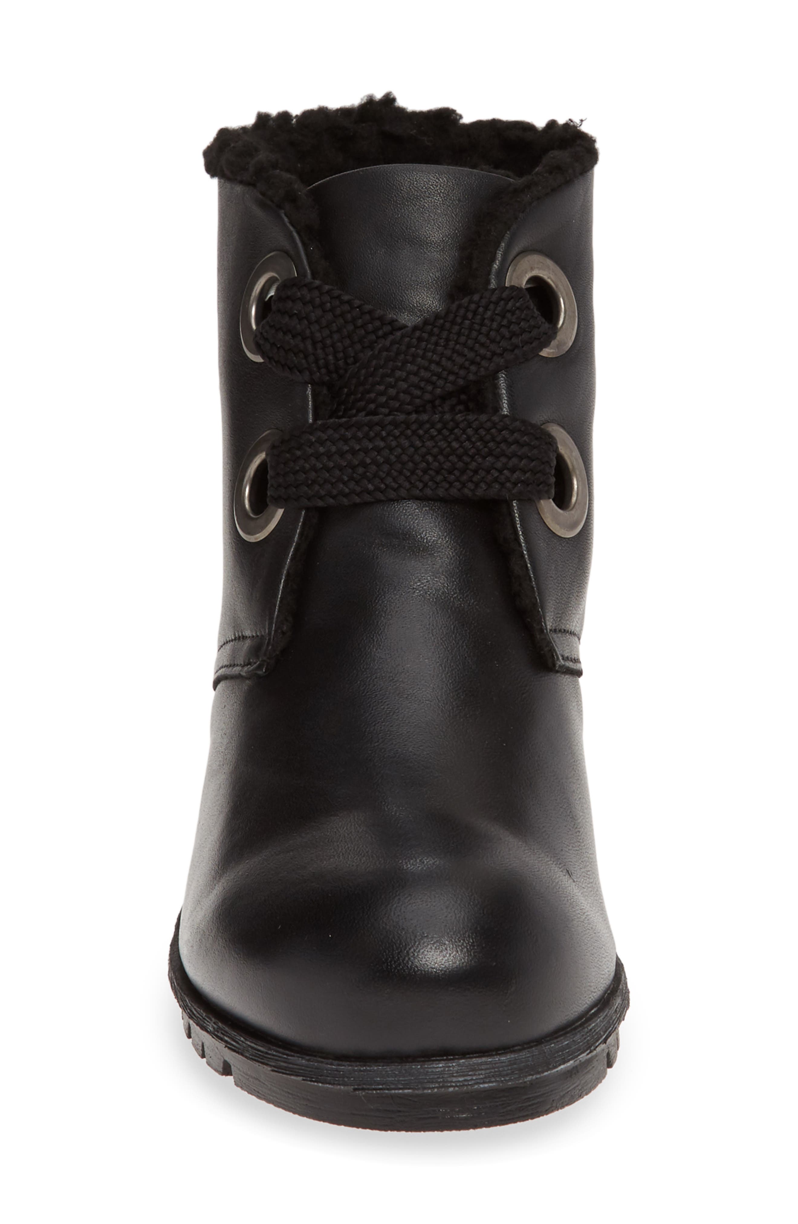 Manx Waterproof Bootie, Alternate, color, BLACK LEATHER