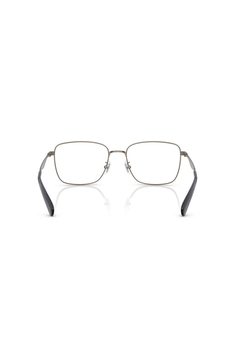 COACH 58mm Square optical glasses, Alternate, color, Grey