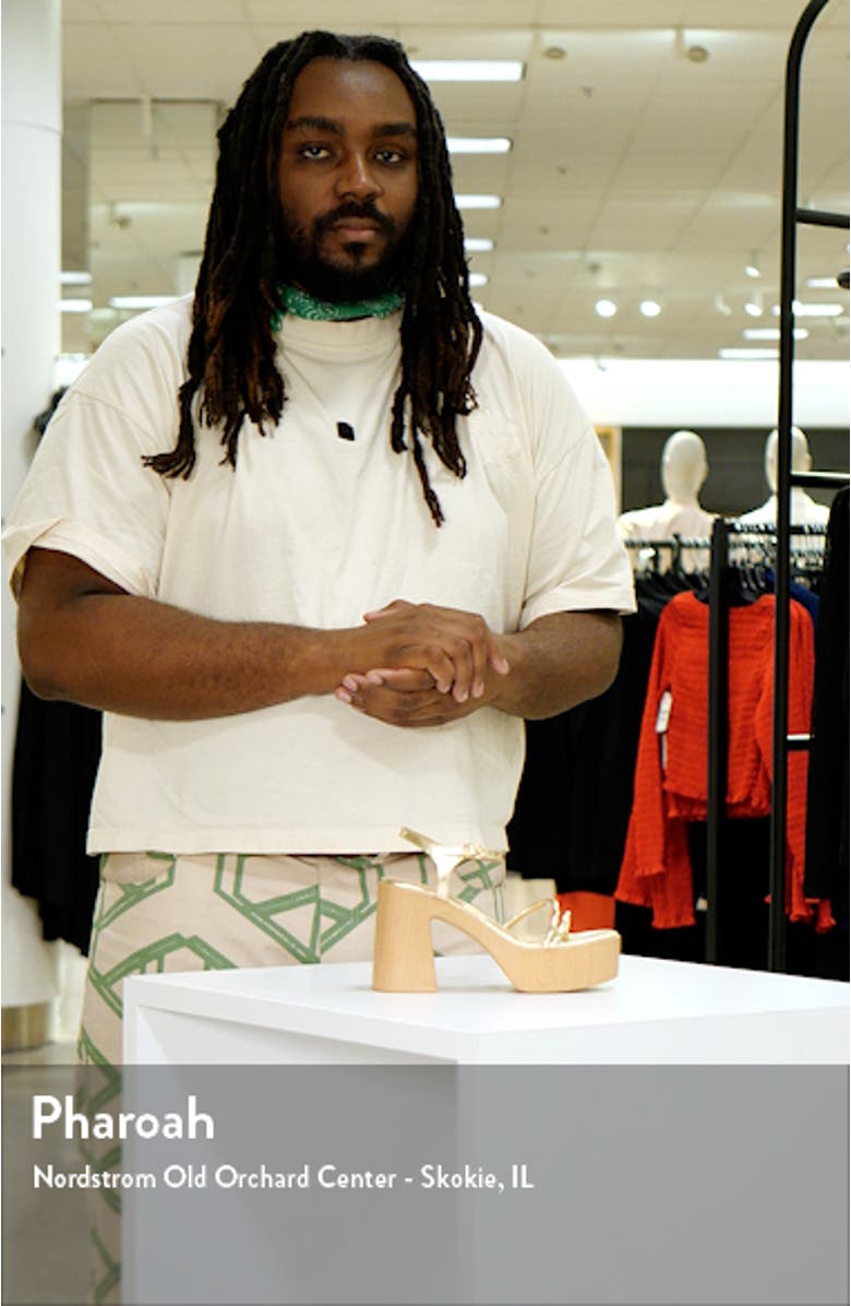 Avianna Ankle Strap Platform Sandal, sales video thumbnail