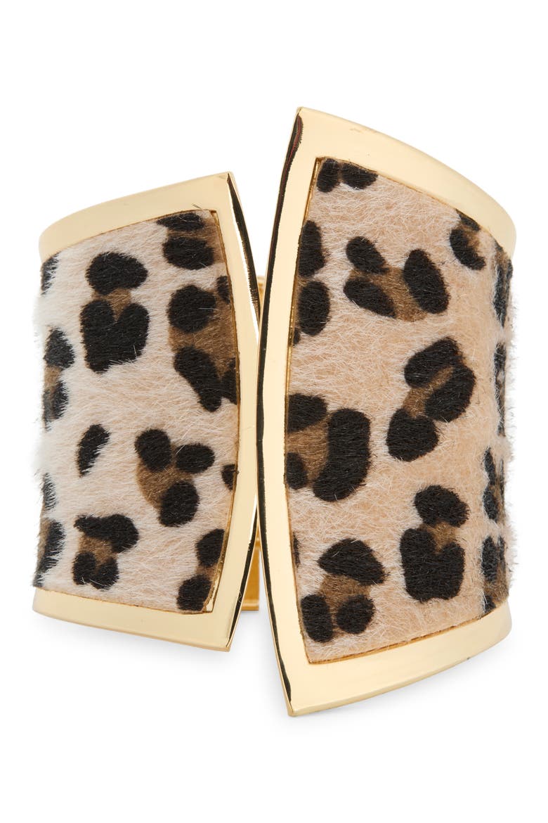 Cleo Statement Cuff Bracelet, Main, color, GOLD