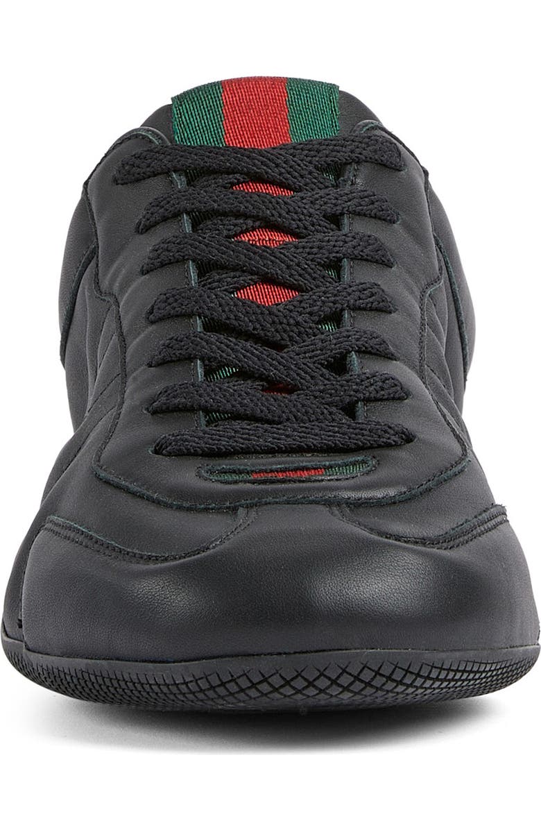 Gucci Elan Low Top Sneaker, Alternate, color, Black