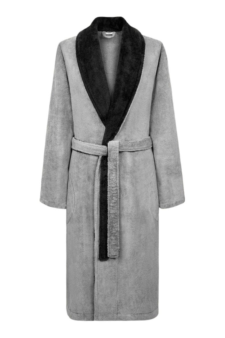 Lordi Men's Bathrobe, Alternate, color, Grey