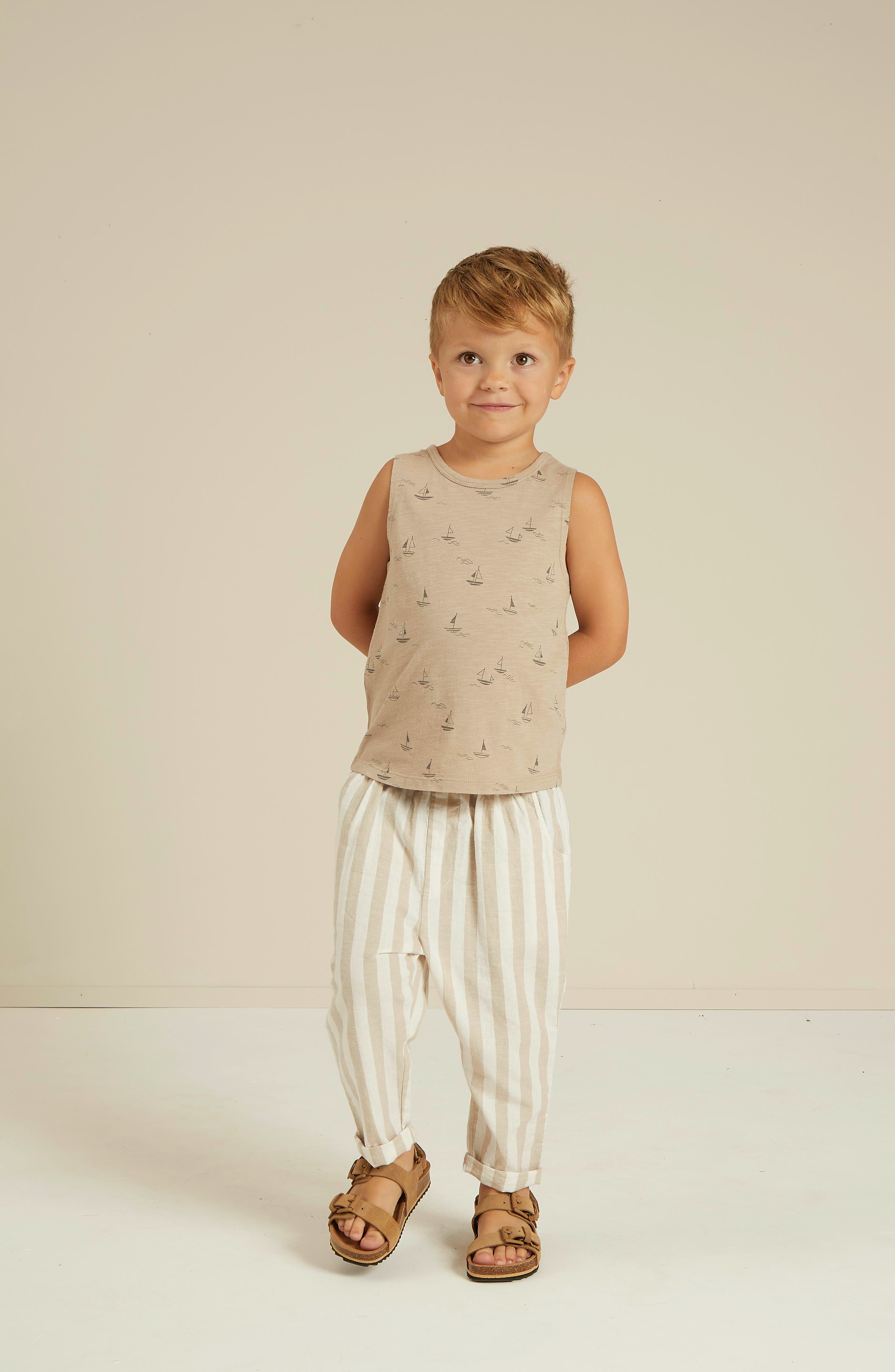 Rylee + Cru Sailboats Cotton Tank Top (Men) | Nordstromrack