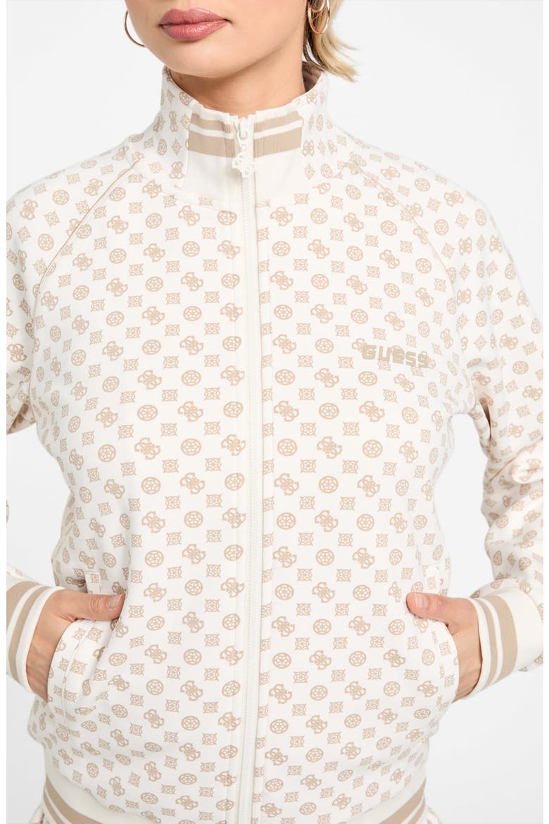 Aggie Full Zip Sweatshirt, Alternate, color, BEIGE