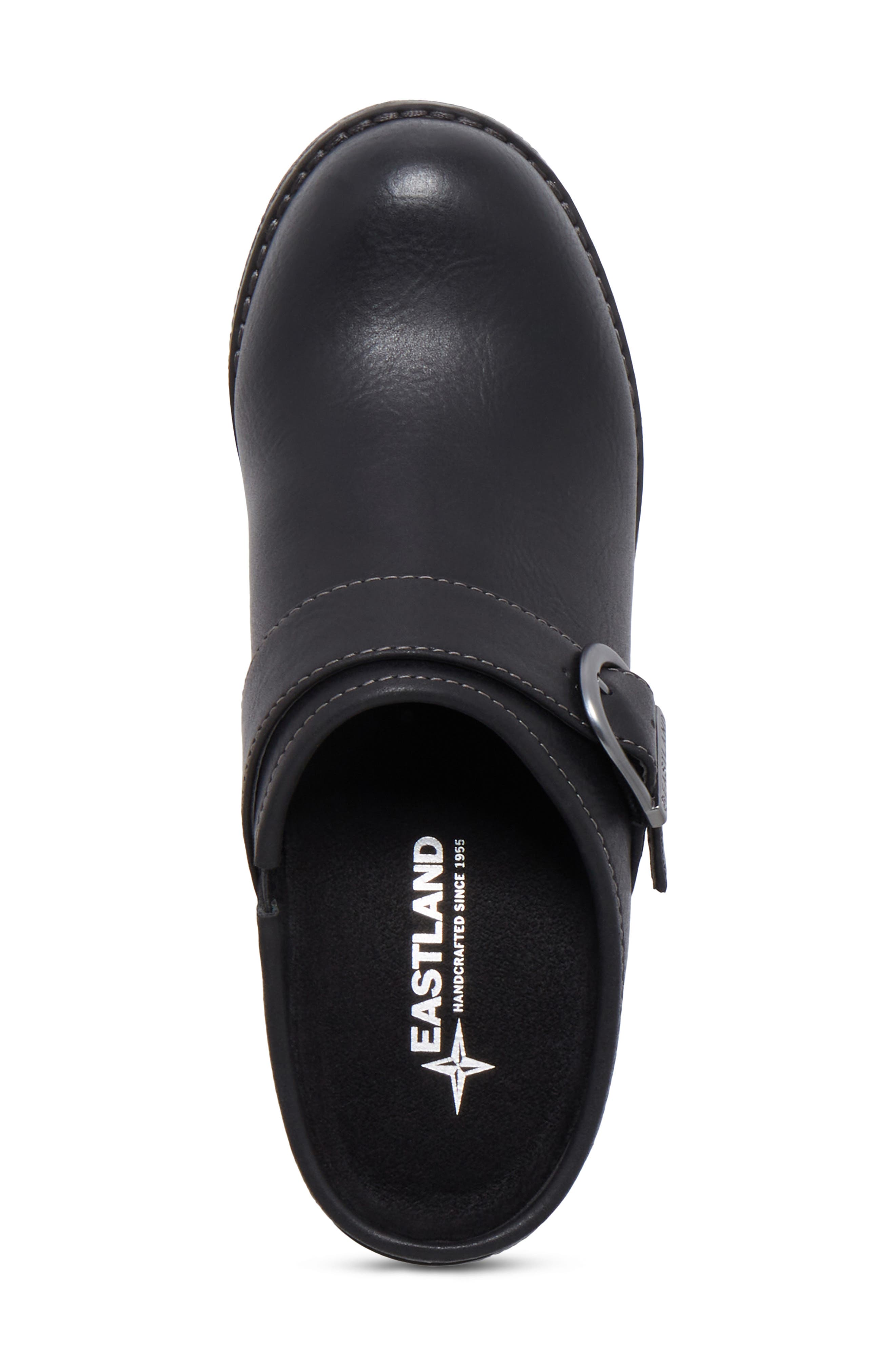 Eastland Nola Block Heel Lug Sole Clog, Alternate, color, 