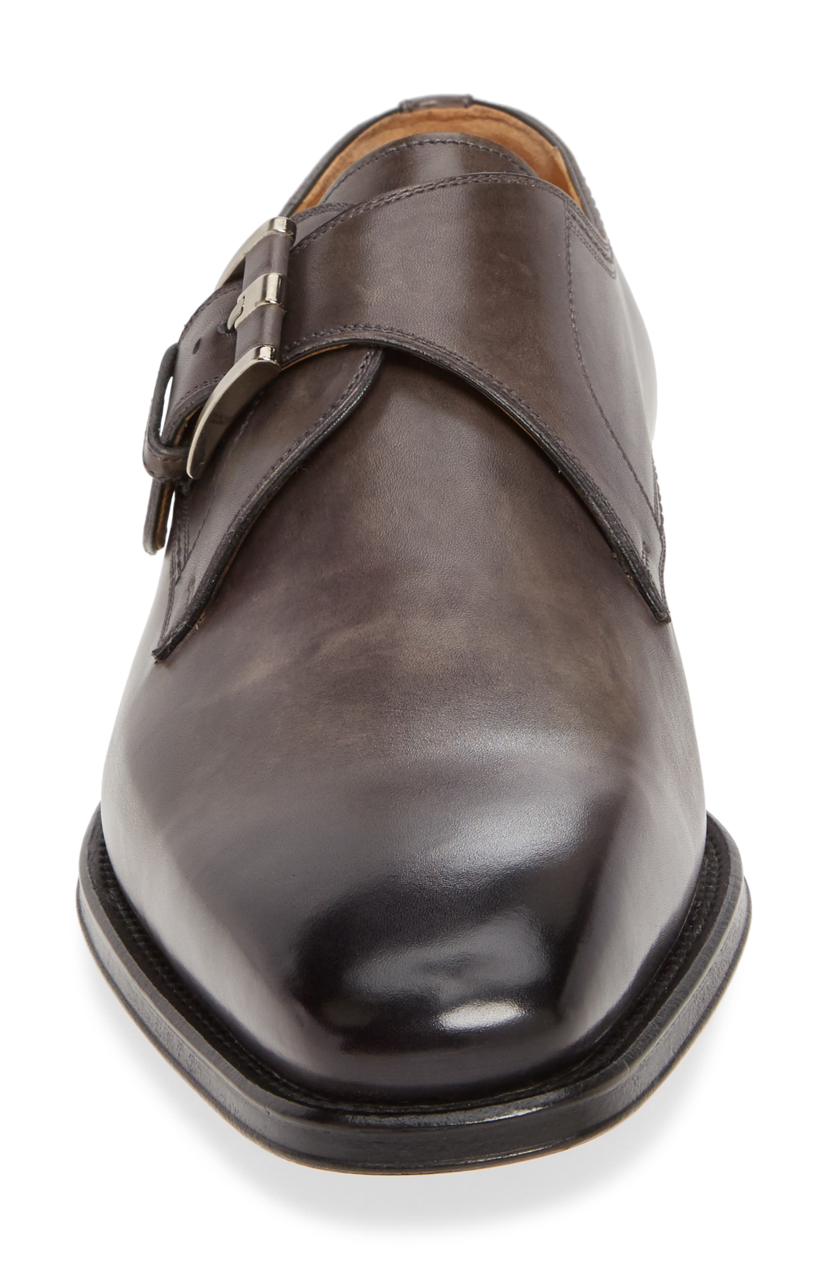 Marco II Monk Strap Shoe, Alternate, color, GREY