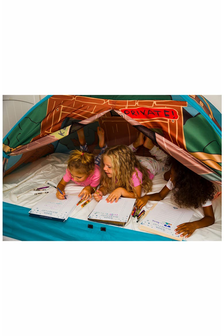 Twin-Size Treehouse Bed Tent, Alternate, color, PINK