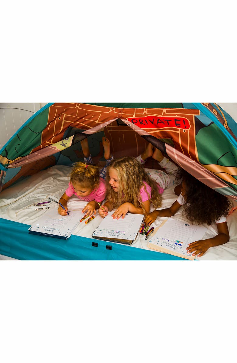 Pacific Play Tents Twin-Size Treehouse Bed Tent, Alternate, color, Pink
