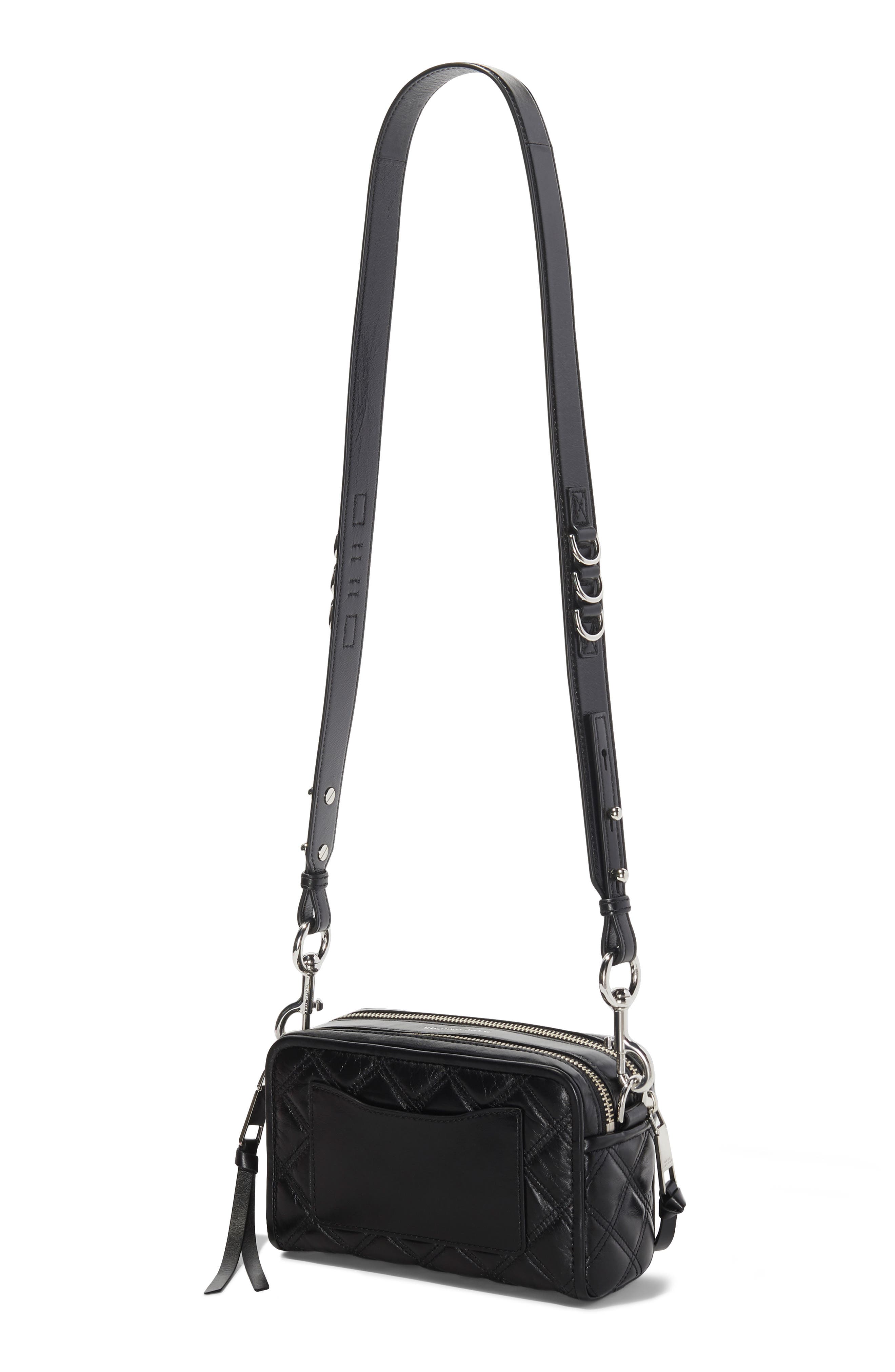 Marc Jacobs The Marc Jacobs The Softshot 21 Quilted Leather Crossbody Bag, Alternate, color, 