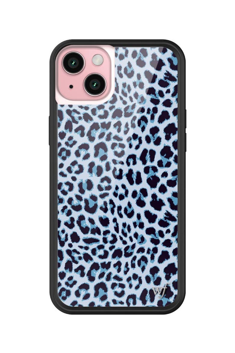 Meow | Blue iPhone Case, Alternate, color, Blue