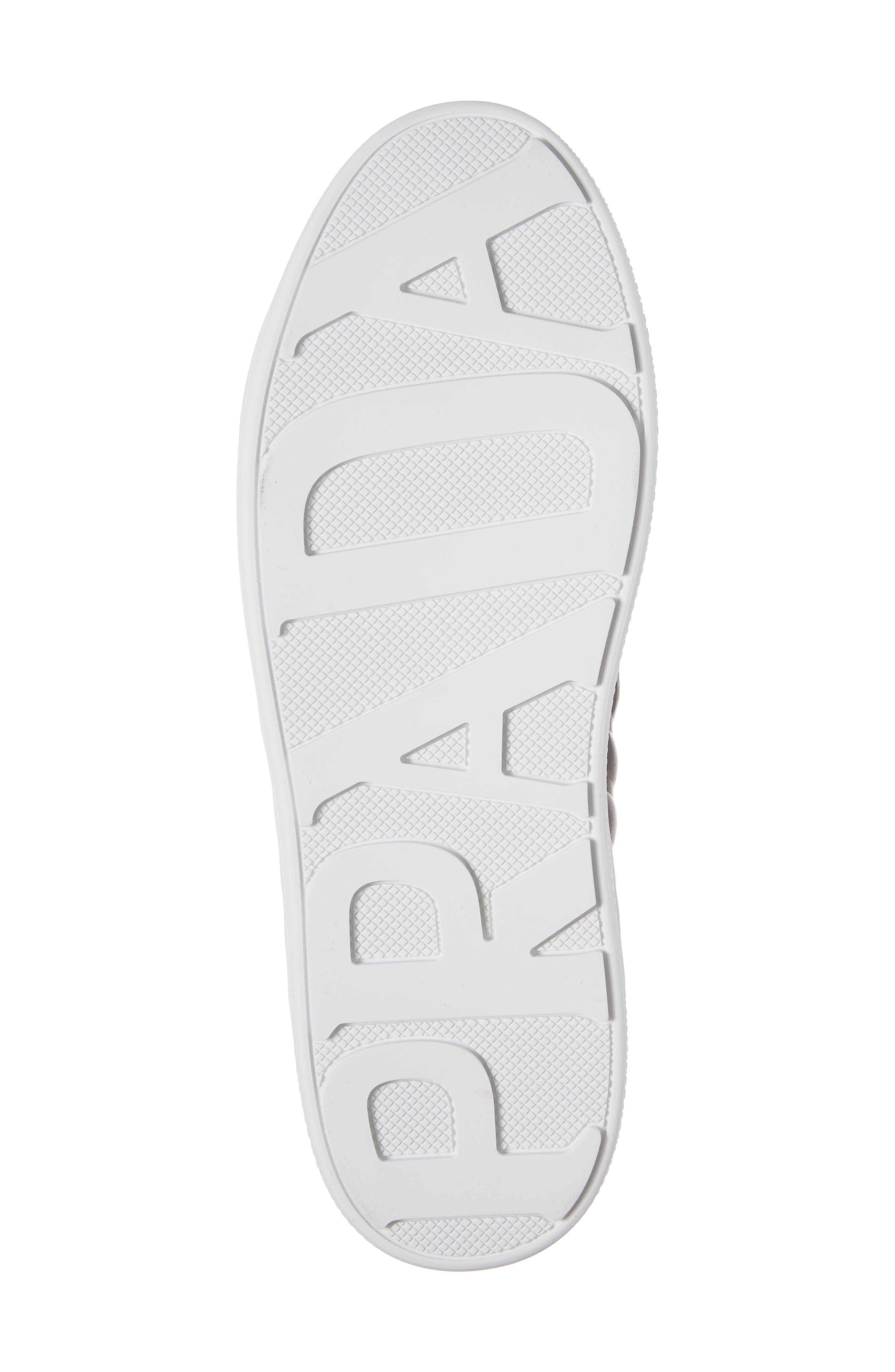 Prada Quilted Low Top Sneaker, Alternate, color, 
