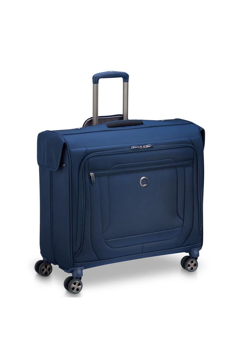 Helium Dlx 24" Carry On Garment Bag With Spinner Wheels, Main, color, Blue