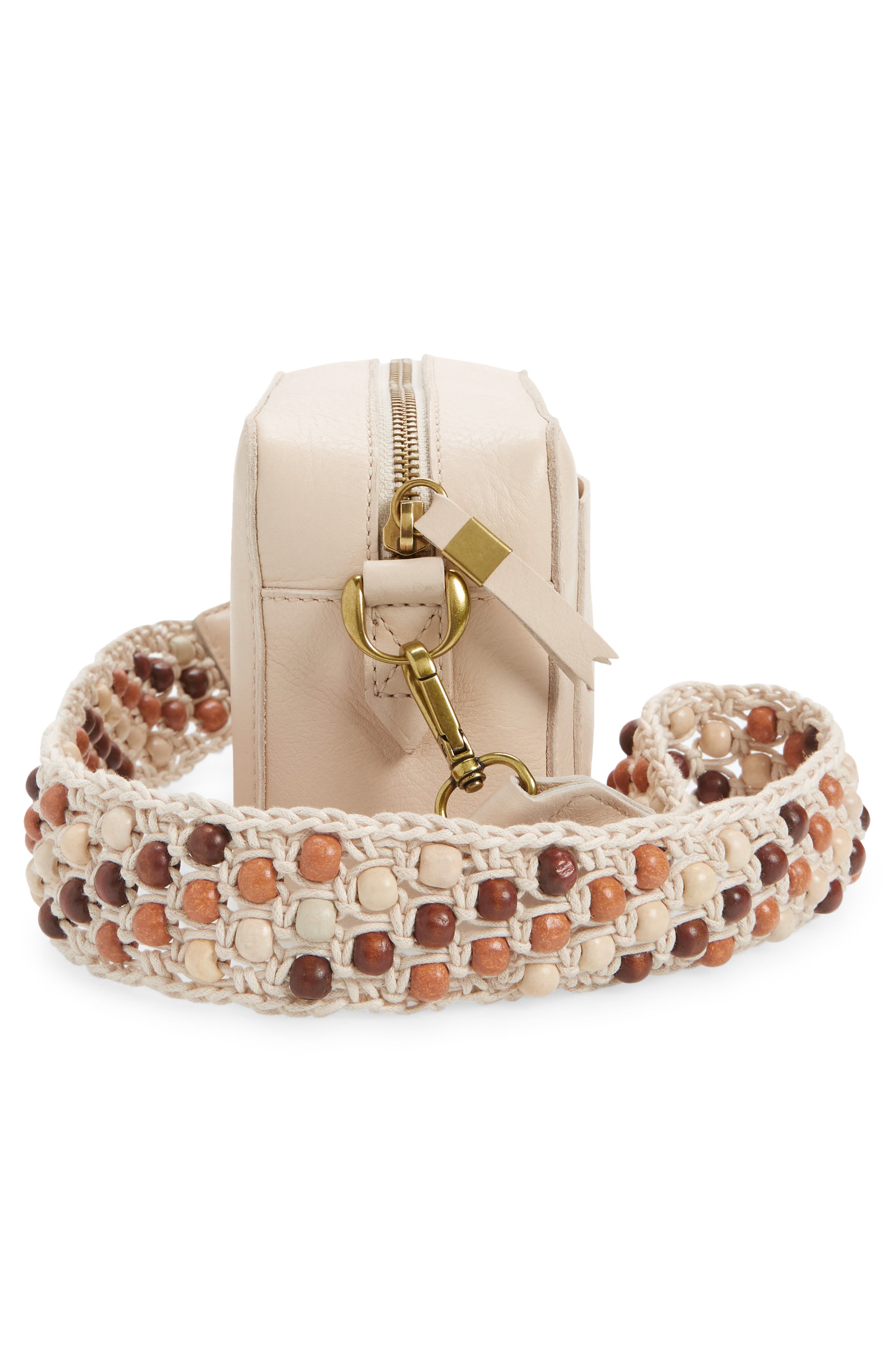 Madewell The Transport Camera Bag: Beaded Strap Edition, Alternate, color, 