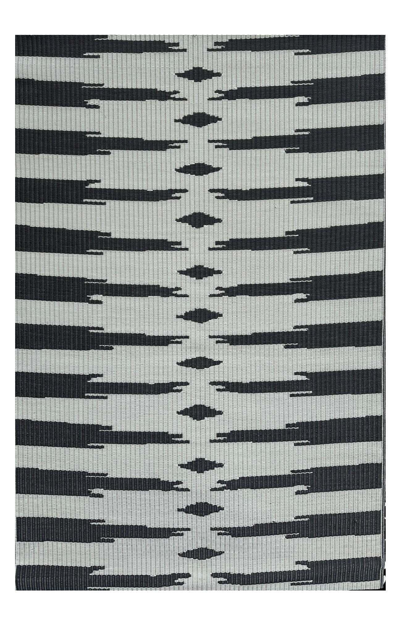 Mad Mats Black & Off White in Black And Off White 