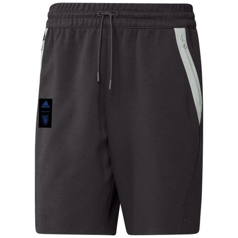 Men's adidas Black San Jose Earthquakes 2023 Player Travel Shorts