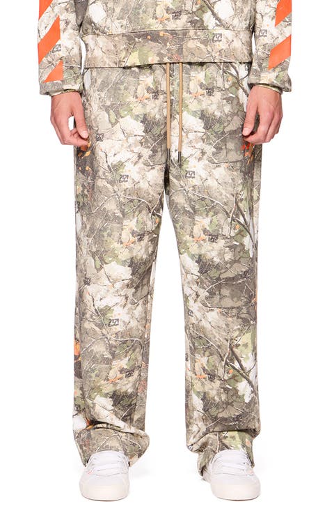 Camo Cotton French Terry Sweatpants