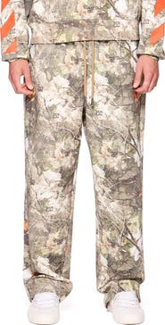 L/AB C/O OFF-WHITE Camo Cotton French Terry Sweatpants