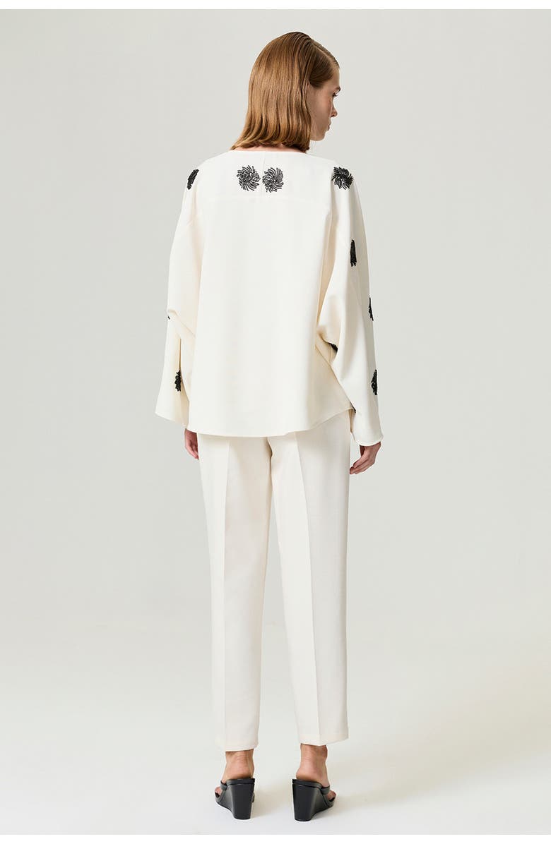 Nocturne Beaded Open-Front Kimono, Alternate, color, Multi-Colored