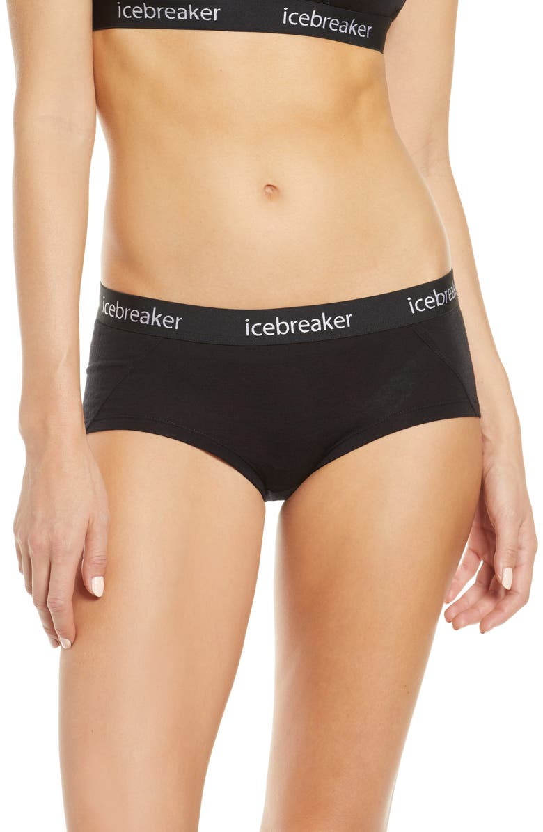 Icebreaker Sprite Wool Blend Panties, Main, color, 