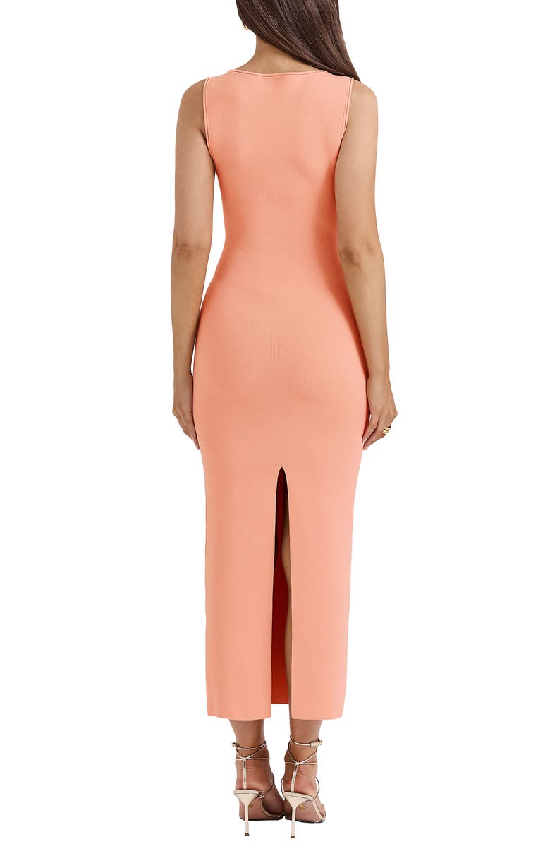 HOUSE OF CB Noli-B Sleeveless Knit Maxi Dress, Alternate, color, Peach Nectar