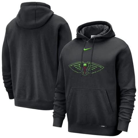 Men's Nike  Black New Orleans Pelicans 2025/26 City Edition Essential Logo Remix Hoodie