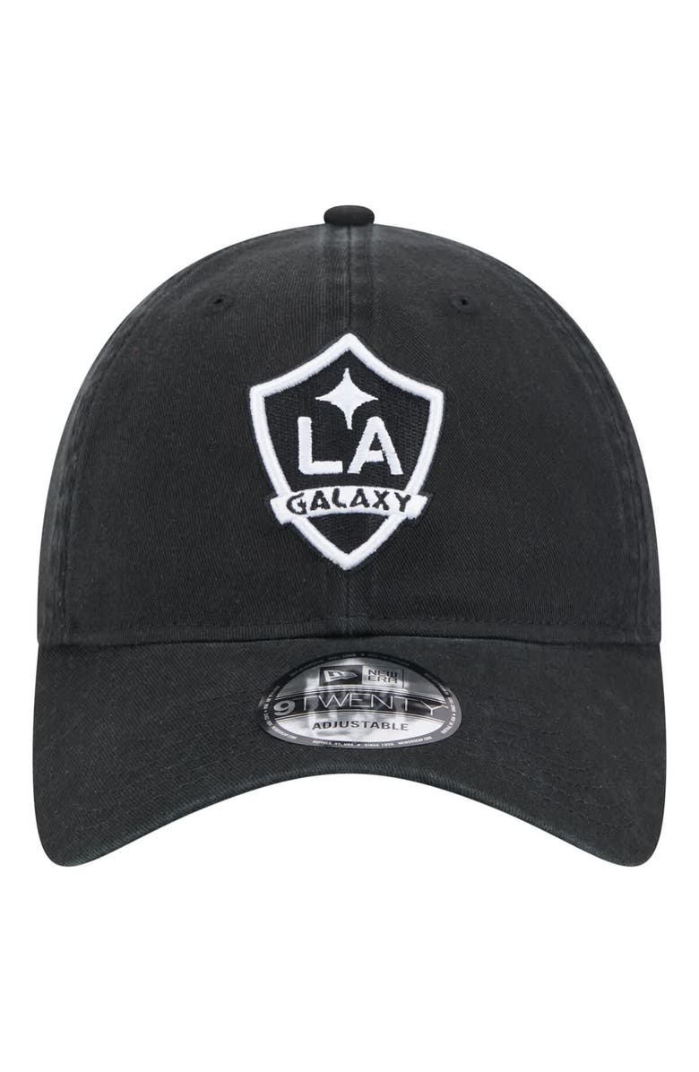 New Era Men's New Era  Black LA Galaxy 2025 Kickoff 9TWENTY Adjustable Hat, Alternate, color, 