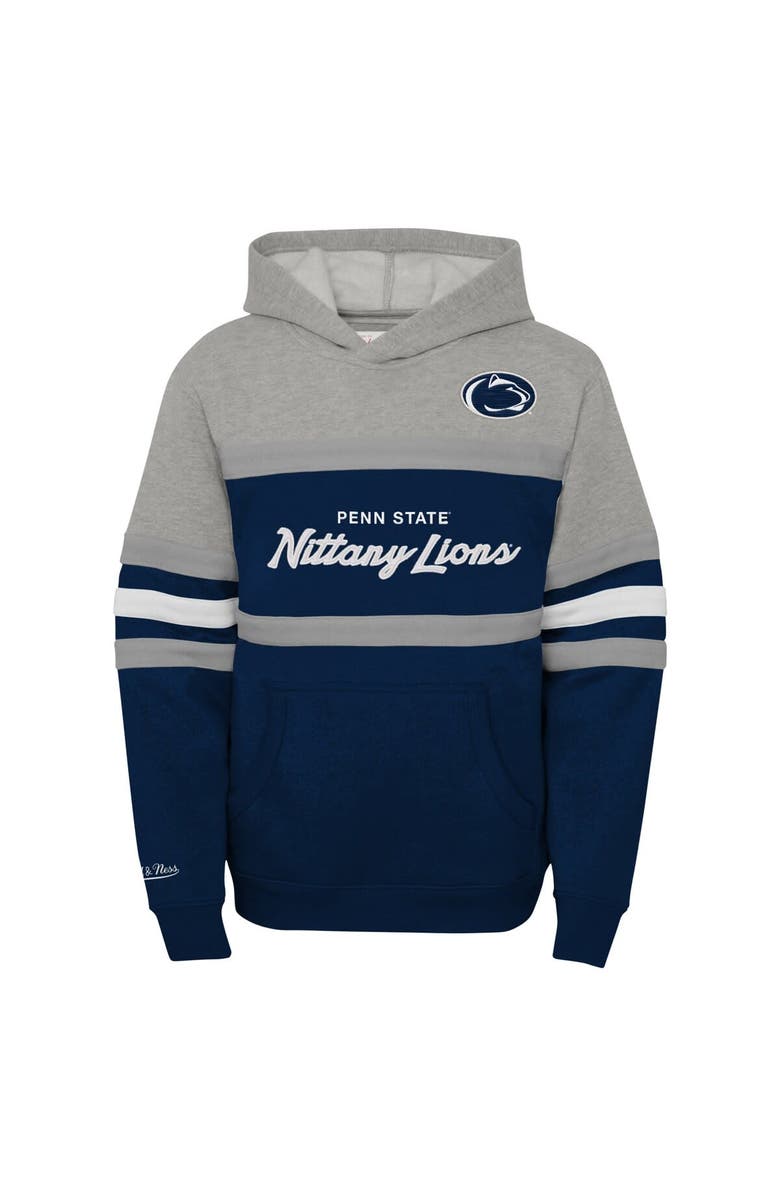 Mitchell & Ness Youth Mitchell & Ness Navy Penn State Nittany Lions Head Coach Hoodie, Alternate, color, Navy
