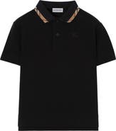 Burberry Cotton Pique Polo Shirt