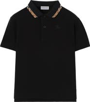 Burberry Cotton Pique Polo Shirt