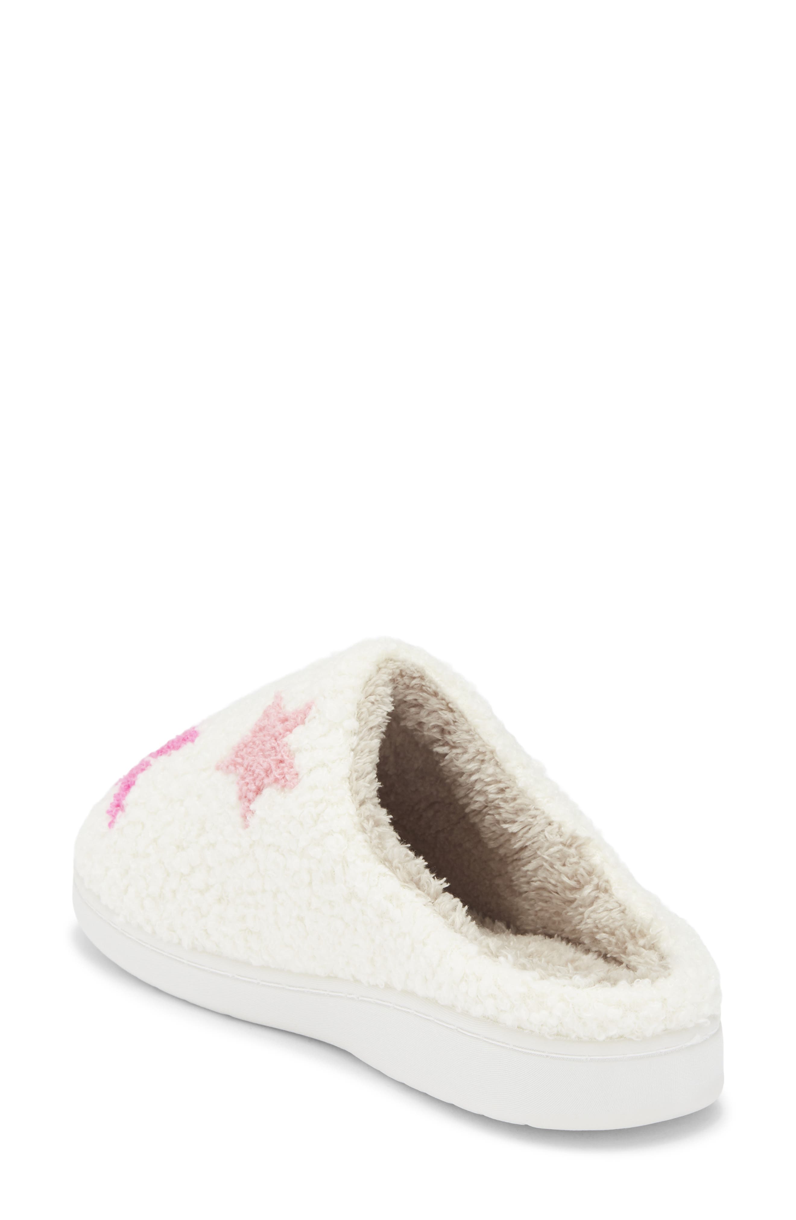 MIA Cozi Slipper, Alternate, color, Pink/ Orange Stars