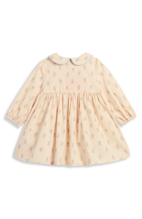 Pippa & Julie Audrey Floral Corduroy Dress & Bloomers In Yellow