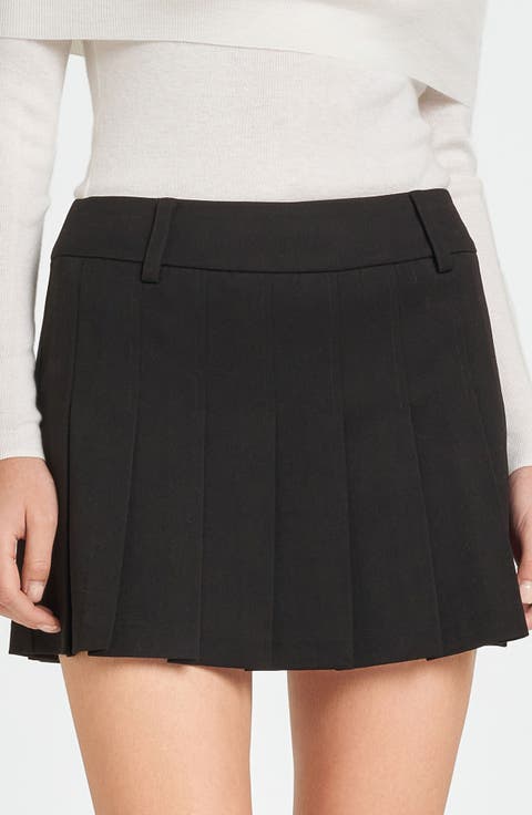 All In Favor Pleated Skirt