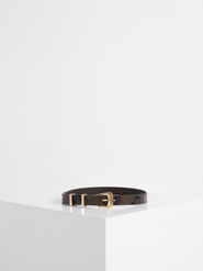 Manière De Voir Lilian Python Belt